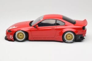 Nissan Silvia S15 Rocket Bunny Burning Red Otto 1:18 OT1115 Resin — Bild 3 von 6