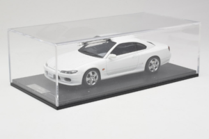 Nissan Silvia S15 Spec-S Weiß Cracked Plexi One Model 1:18 REMC034 Druckguss — Bild 6 von 7