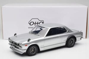 Nissan Skyline C10 2000 GT-R Silber Otto 1:12 G094 Resin — Bild 6 von 6