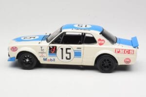 Nissan Skyline 2000GT-R KPGC10 #15 K. Takahashi Nissan Works JTCC 1972 Kyosho 1:18 08122B Druckguss — Bild 4 von 8