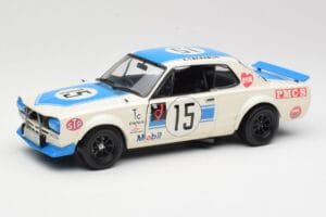 Nissan Skyline 2000GT-R KPGC10 #15 K. Takahashi Nissan Works JTCC 1972 Kyosho 1:18 08122B Druckguss