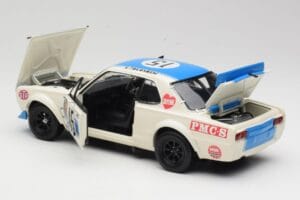 Nissan Skyline 2000GT-R KPGC10 #15 K. Takahashi Nissan Works JTCC 1972 Kyosho 1:18 08122B Druckguss — Bild 5 von 8