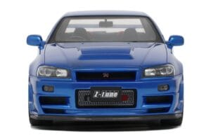Nissan Skyline GT-R R34 NISMO Z-Tune Bayside Blue Otto 1:12 G082 Resin — Bild 2 von 4