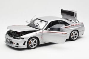 Nissan Skyline GT-R R33 R-Tune Silber AUTOart 1:18 77326 Druckguss — Bild 2 von 8