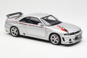 Nissan Skyline GT-R R33 R-Tune Silber AUTOart 1:18 77326 Druckguss — Bild 6 von 8