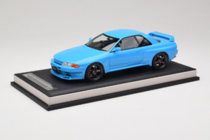 Nissan Skyline GT-R R32 Customized Version Blau MotorHelix 1:18 MH029CB Resin — Bild 2 von 7