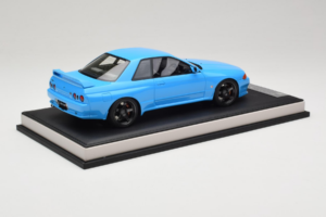 Nissan Skyline GT-R R32 Customized Version Blau MotorHelix 1:18 MH029CB Resin — Bild 3 von 7