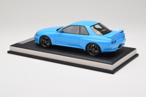 Nissan Skyline GT-R R32 Customized Version Blau MotorHelix 1:18 MH029CB Resin — Bild 5 von 7