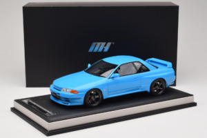 Nissan Skyline GT-R R32 Customized Version Blau MotorHelix 1:18 MH029CB Resin — Bild 7 von 7