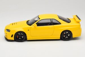 Nissan Skyline GT-R R34 Customized Version Gelb MotorHelix 1:18 M83412 Druckguss — Bild 4 von 8