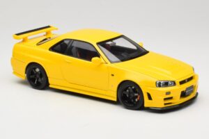 Nissan Skyline GT-R R34 Customized Version Gelb MotorHelix 1:18 M83412 Druckguss — Bild 6 von 8