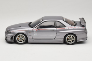 Nissan Skyline GT-R R34 Nismo S-Tune Silber AUTOart 1:18 77358 Druckguss — Bild 4 von 8