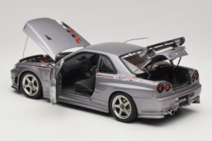 Nissan Skyline GT-R R34 Nismo S-Tune Silber AUTOart 1:18 77358 Druckguss — Bild 5 von 8