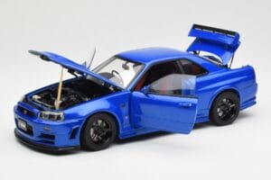 Nissan Skyline GT-R R34 NISMO Z-Tune Bayside Blau AUTOart 1:18 77354 Komposit — Bild 2 von 8
