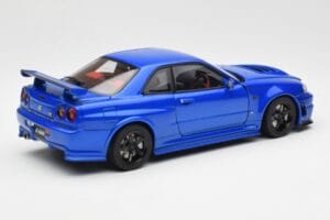 Nissan Skyline GT-R R34 NISMO Z-Tune Bayside Blau AUTOart 1:18 77354 Komposit — Bild 3 von 8