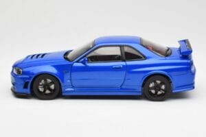 Nissan Skyline GT-R R34 NISMO Z-Tune Bayside Blau AUTOart 1:18 77354 Komposit — Bild 4 von 8