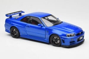 Nissan Skyline GT-R R34 NISMO Z-Tune Bayside Blau AUTOart 1:18 77354 Komposit — Bild 6 von 8