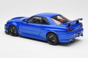 Nissan Skyline GT-R R34 NISMO Z-Tune Bayside Blau AUTOart 1:18 77354 Komposit — Bild 7 von 8