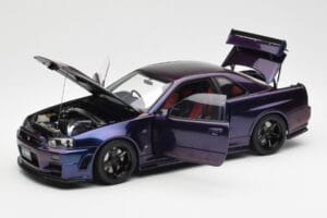 Nissan Skyline GT-R R34 NISMO Z-Tune Midnight Lila III AUTOart 1:18 77464 Komposit — Bild 2 von 8