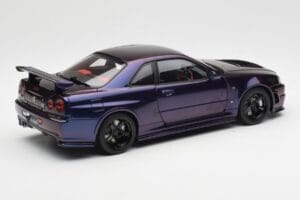 Nissan Skyline GT-R R34 NISMO Z-Tune Midnight Lila III AUTOart 1:18 77464 Komposit — Bild 3 von 8