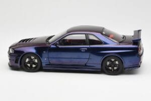 Nissan Skyline GT-R R34 NISMO Z-Tune Midnight Lila III AUTOart 1:18 77464 Komposit — Bild 4 von 8