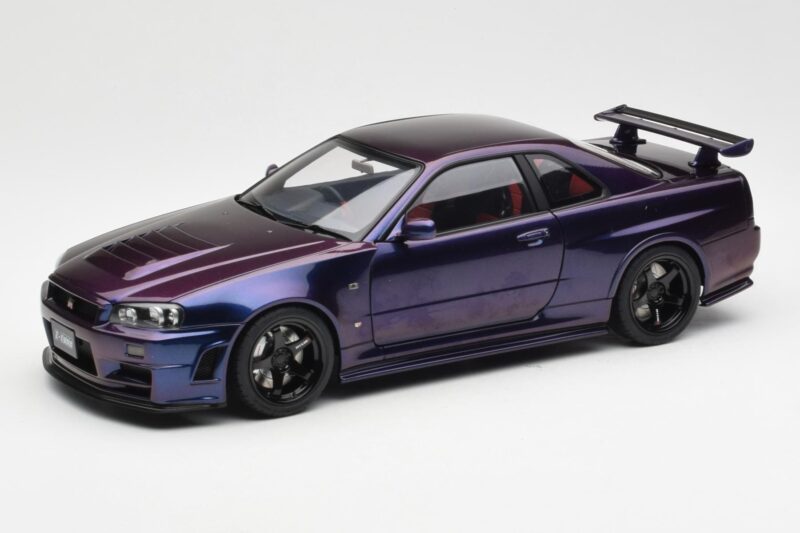 Nissan Skyline GT-R R34 NISMO Z-Tune Midnight Lila III AUTOart 1:18 77464 Komposit