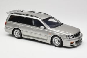 Nissan Stagea Autech WC34 260RS Sonic Silver Otto 1:18 OT471 Resin — Bild 4 von 6