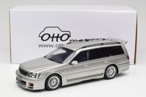 Nissan Stagea Autech WC34 260RS Sonic Silver Otto 1:18 OT471 Resin — Bild 6 von 6