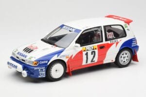 Nissan Sunny GTI-R T. Makinen / S. Harjanne Rally Monte Carlo 1992 Otto 1:18 OT461 Resin