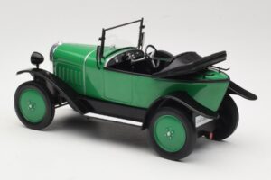 Opel 4 PS Laubfrosch Grün MCG 1:18 MCG18050 Druckguss — Bild 5 von 6