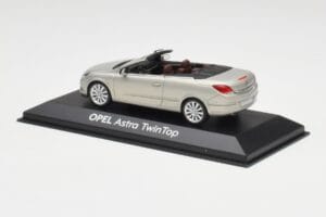 Opel Astra H Twin Top Silber Minichamps 1:43 403045633 Druckguss — Bild 3 von 4
