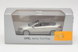 Opel Astra H Twin Top Silber Minichamps 1:43 403045633 Druckguss — Bild 4 von 4