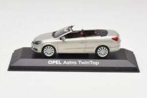 Opel Astra H Twin Top Silber Minichamps 1:43 403045633 Druckguss