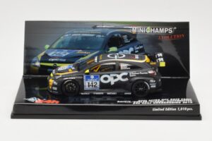 Opel Astra OPC #142 Rathje / Bueler / Scharf / Hoffmeister 24 Hours Nurburgring 2010 Minichamps 1:43 437104142 Druckguss