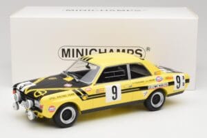 Opel Commodore A Steinmetz #9 J. Haxhe / P. Toussaint 24 Hours of Spa 1970 Minichamps 1:18 107704609 Druckguss — Bild 6 von 6