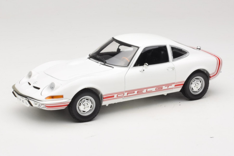 Opel GT Weiß Minichamps 1:18 180049027 Druckguss