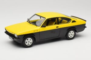 Opel Kadett C GT/E Gelb & Schwarz Minichamps 1:18 180045521 Druckguss