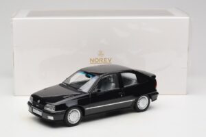 Opel Kadett E GSi Schwarz Metallic Helmut Schmidt Norev 1:18 183617 Druckguss — Bild 6 von 6