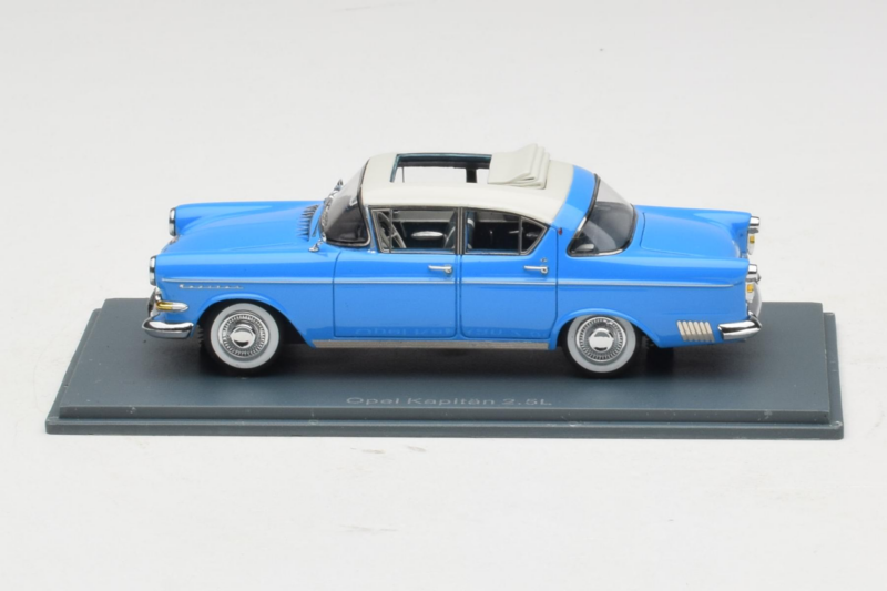 Opel Kapitan P1 Blau NEO 1:43 Opel Kapitan P1 Blau NEO 1:43 NEO43940 Resin