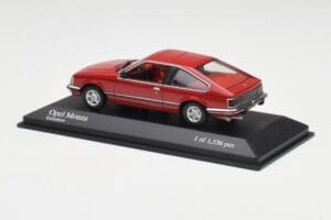 Opel Monza A Rot Minichamps 1:43 400045121 Druckguss — Bild 3 von 4