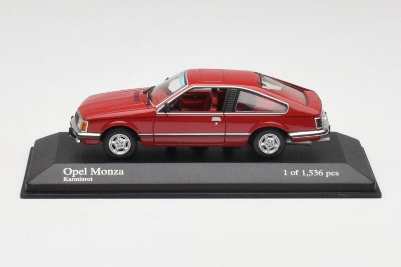 Opel Monza A Rot Minichamps 1:43 400045121 Druckguss