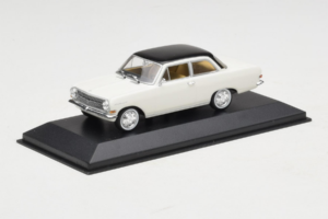 Opel Rekord A Weiß Schwarzes Dach Minichamps 1:43 430041002 Druckguss — Bild 2 von 4
