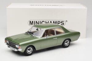 Opel Rekord C Green Metallic Minichamps 1:18 107047000 Resin — Bild 6 von 6
