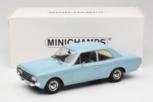 Opel Rekord C Hellblau Minichamps 1:18 107047002 Druckguss — Bild 6 von 6