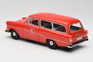 Opel Rekord P1 Caravan Feuerwehr Neuenkirchen Minichamps 1:18 180043291 Druckguss — Bild 7 von 8