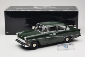 Opel Rekord P1 Polizei Minichamps 1:18 180043290 Druckguss — Bild 8 von 8