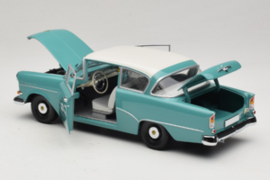 Opel Rekord P1 Türkisblau Minichamps 1:18 180043200 Druckguss — Bild 5 von 8