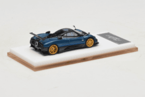 Pagani Zonda Tricolore Exposed Carbon Blau Henson & Heaven 1:64 PZTECB01 Druckguss — Bild 3 von 7