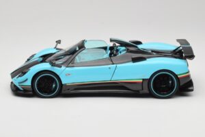 Pagani Zonda Uno Carbon Hellblau Almost Real 1:18 850630001 Druckguss — Bild 4 von 8