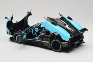 Pagani Zonda Uno Carbon Hellblau Almost Real 1:18 850630001 Druckguss — Bild 5 von 8